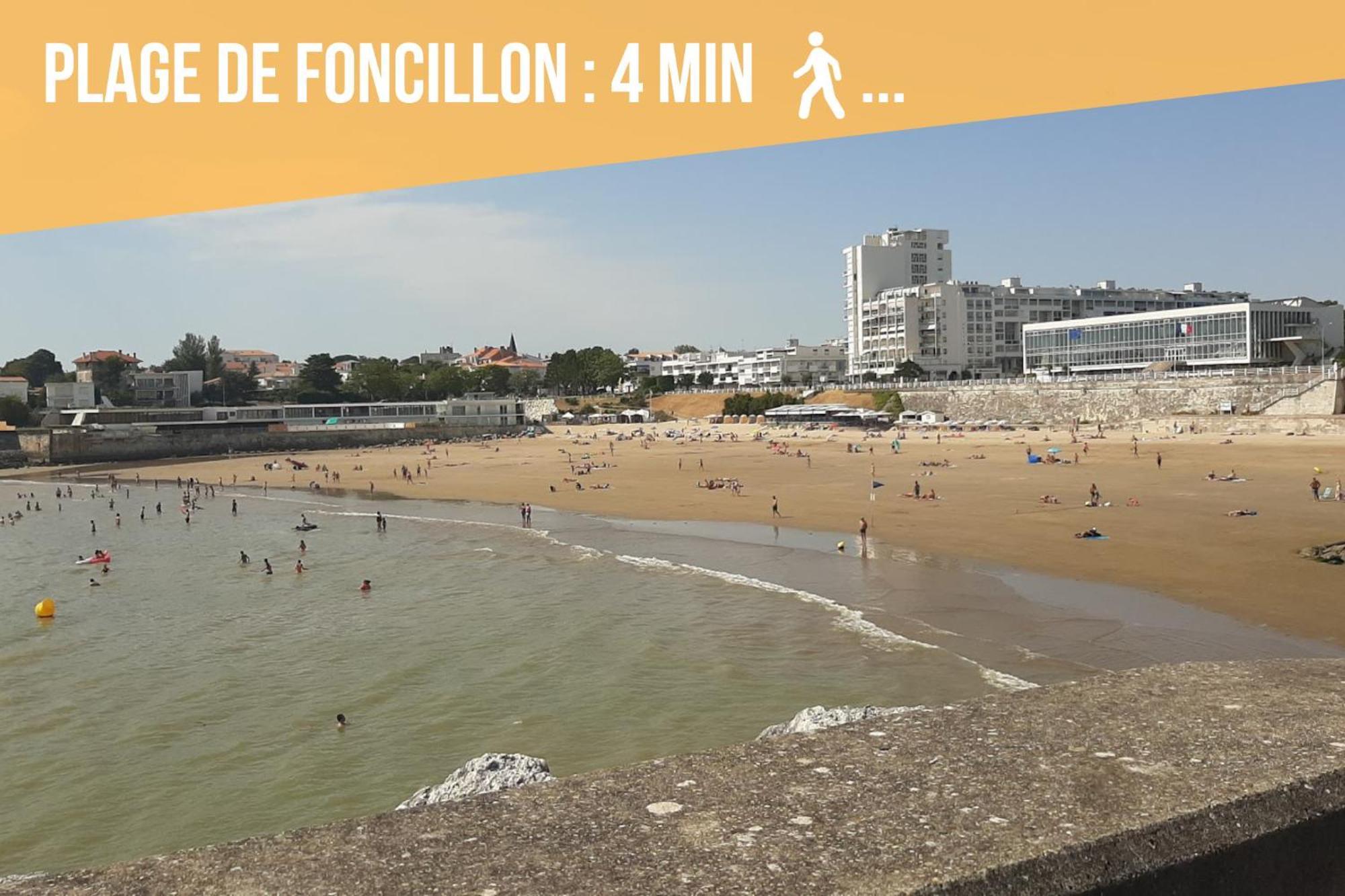 Les Pieds Dans L'Eau 200M Plage Royan Kültér fotó